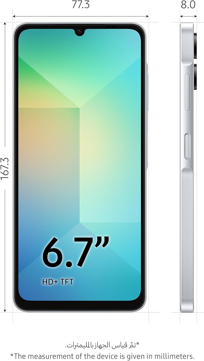 Samsung Galaxy A06 64GB 4GB RAM Azul Claro