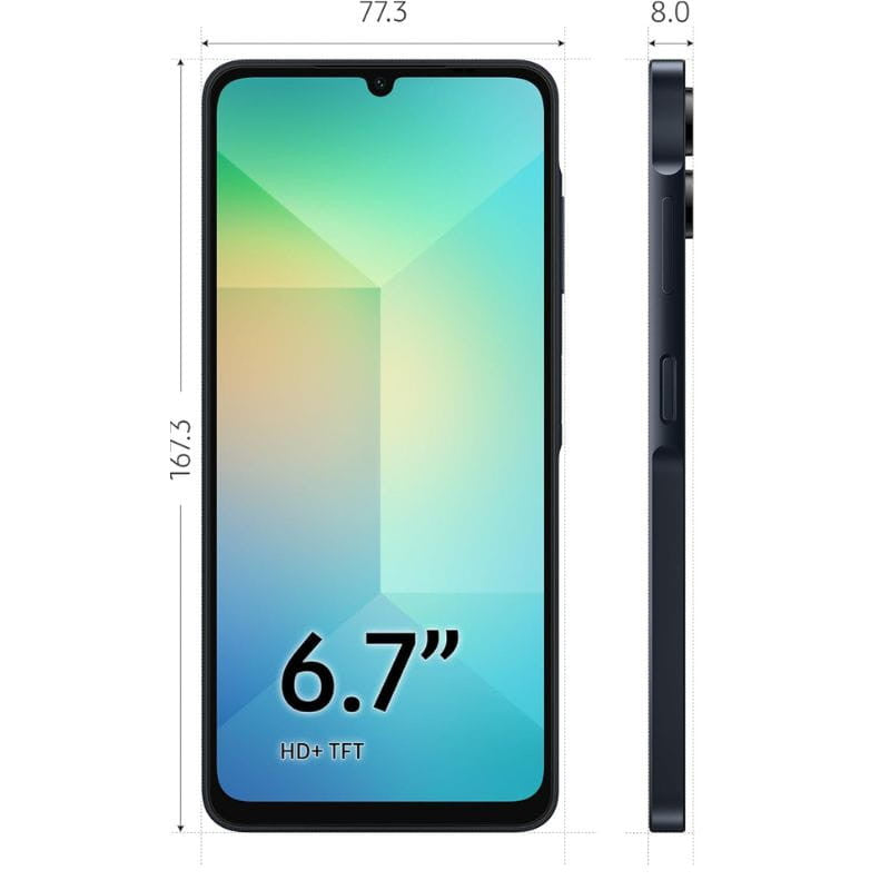 Samsung Galaxy A06 4G 128GB Preto